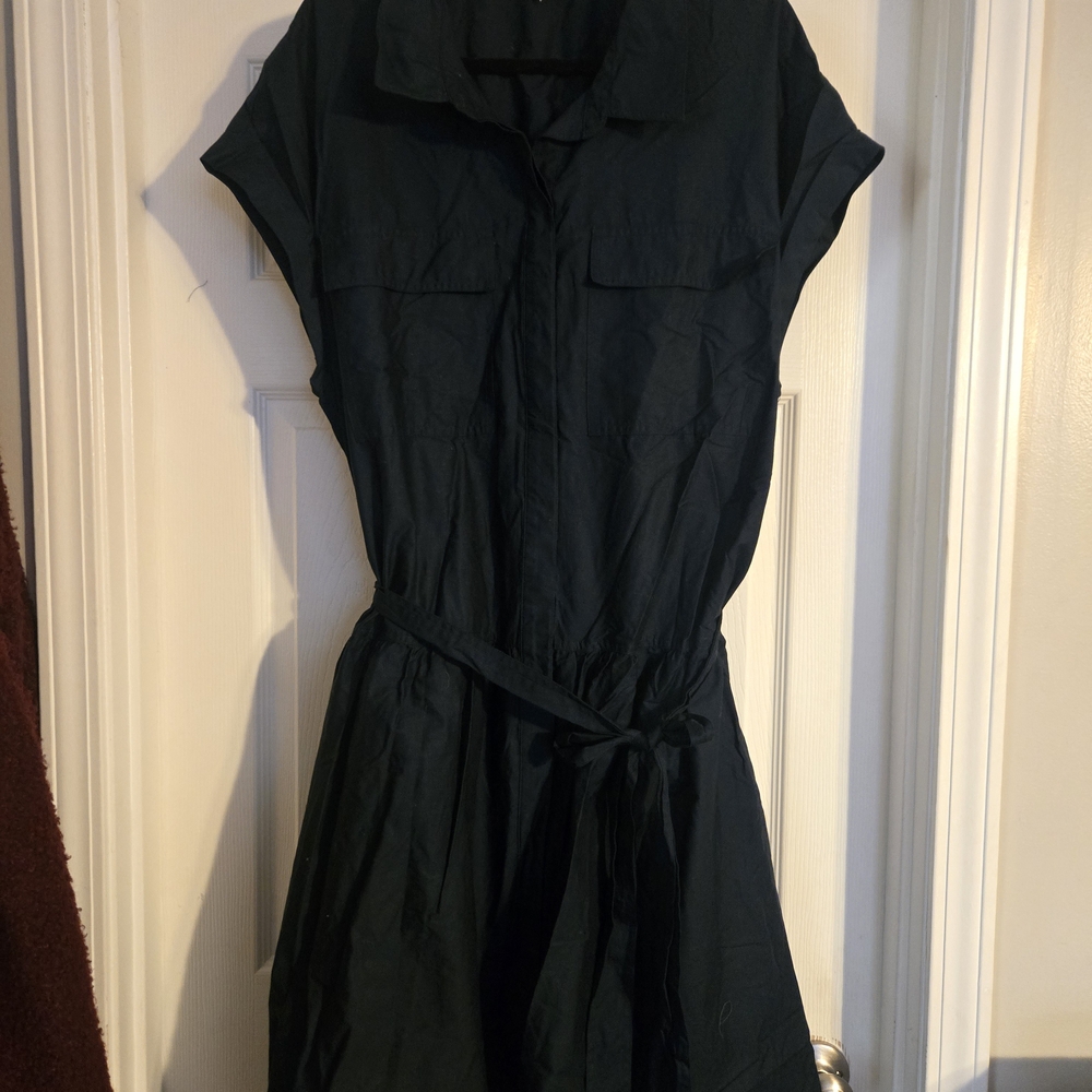 Elegant Navy Women's Dress